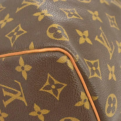Louis Vuitton Keepall Monogram Canvas, Brown, Canvas, Travel Bag