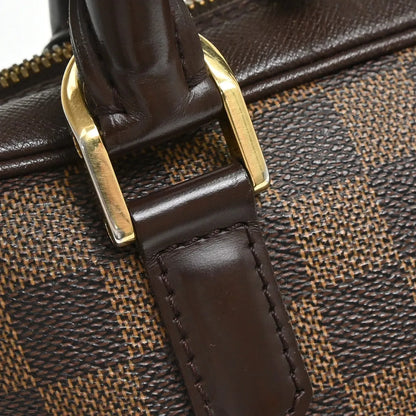 Louis Vuitton Brera Damier, Brown, Canvas, Handbag