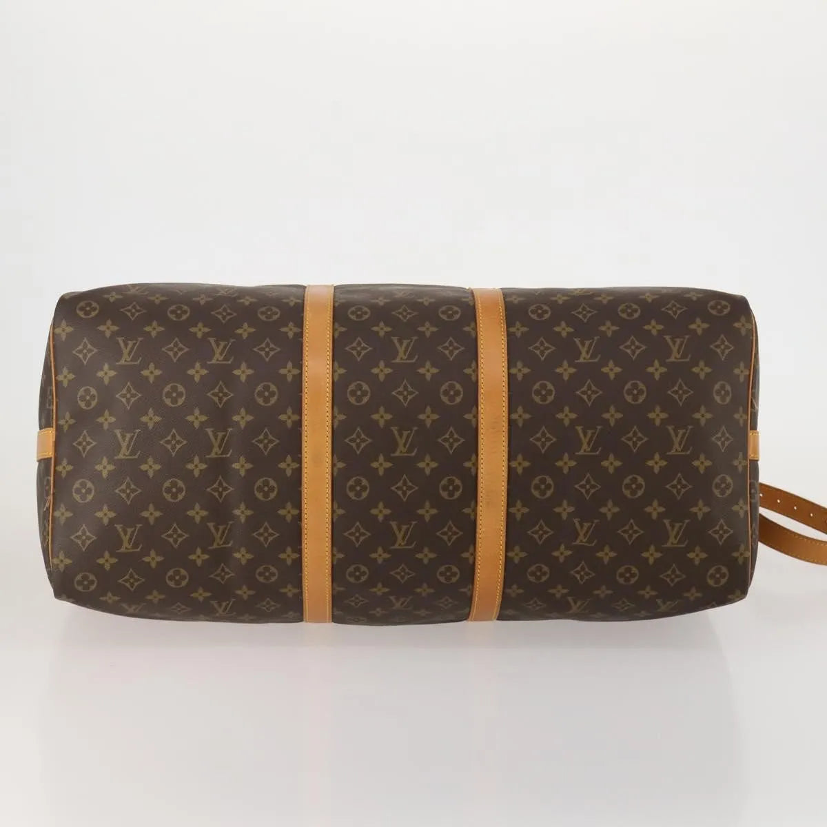 Louis Vuitton Keepall Bandouliere Monogram Canvas, Brown, Canvas, Travel Bag
