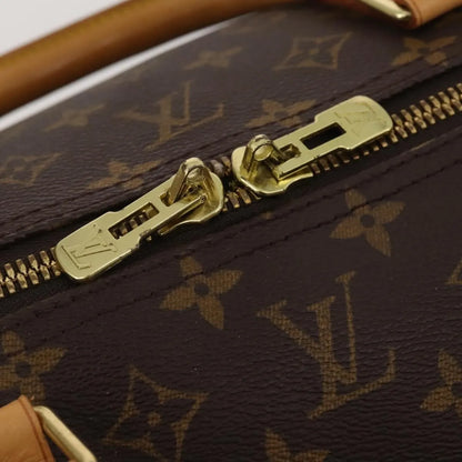 Louis Vuitton Keepall Monogram Canvas, Brown, Canvas, Travel Bag