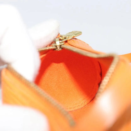 Louis Vuitton Soufflot Pochette Epi Leather, Orange, Leather, Clutch
