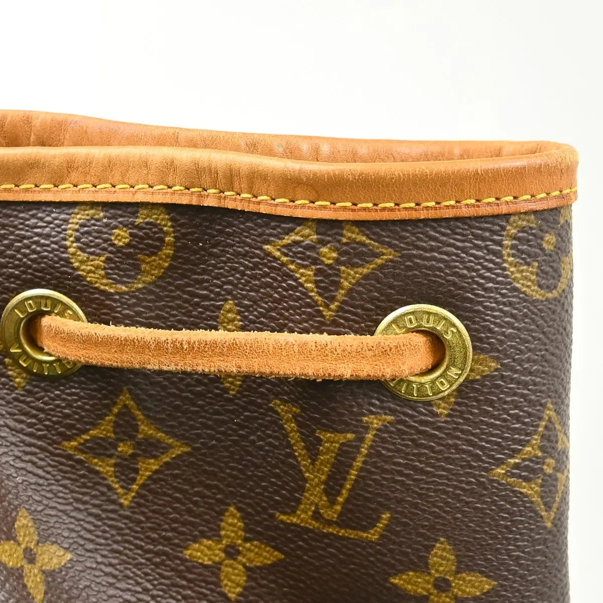 Louis Vuitton Vintage Montsouris Monogram Canvas, Brown, Canvas, Backpack