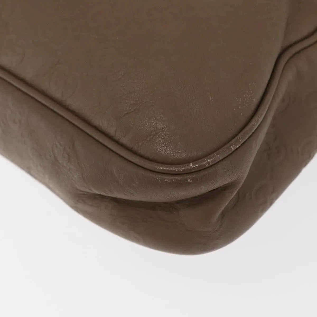 Gucci Convertible Briefcase Leather, Brown, Leather, Briefcase