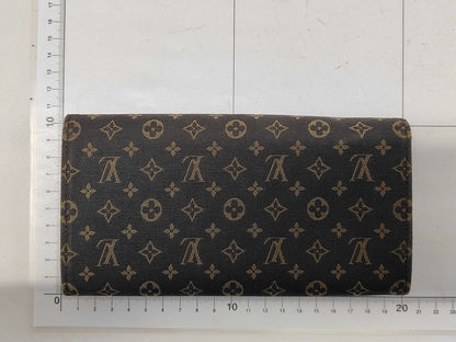 Louis Vuitton Vintage Sarah Monogram Idylle, Brown, Linen, Wallet