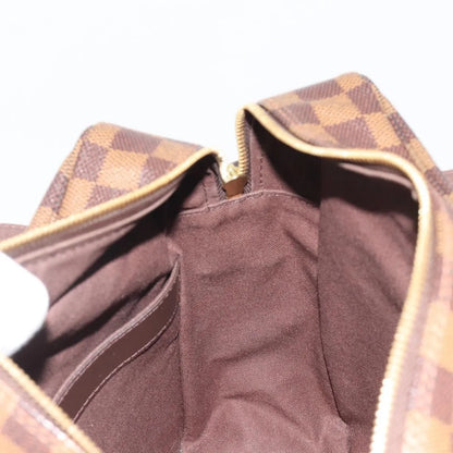 Louis Vuitton Naviglio Damier, Brown, Canvas, Shoulder Bag