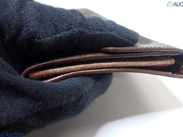 Louis Vuitton Zippy wallet vertical, Brown, Canvas, Wallet