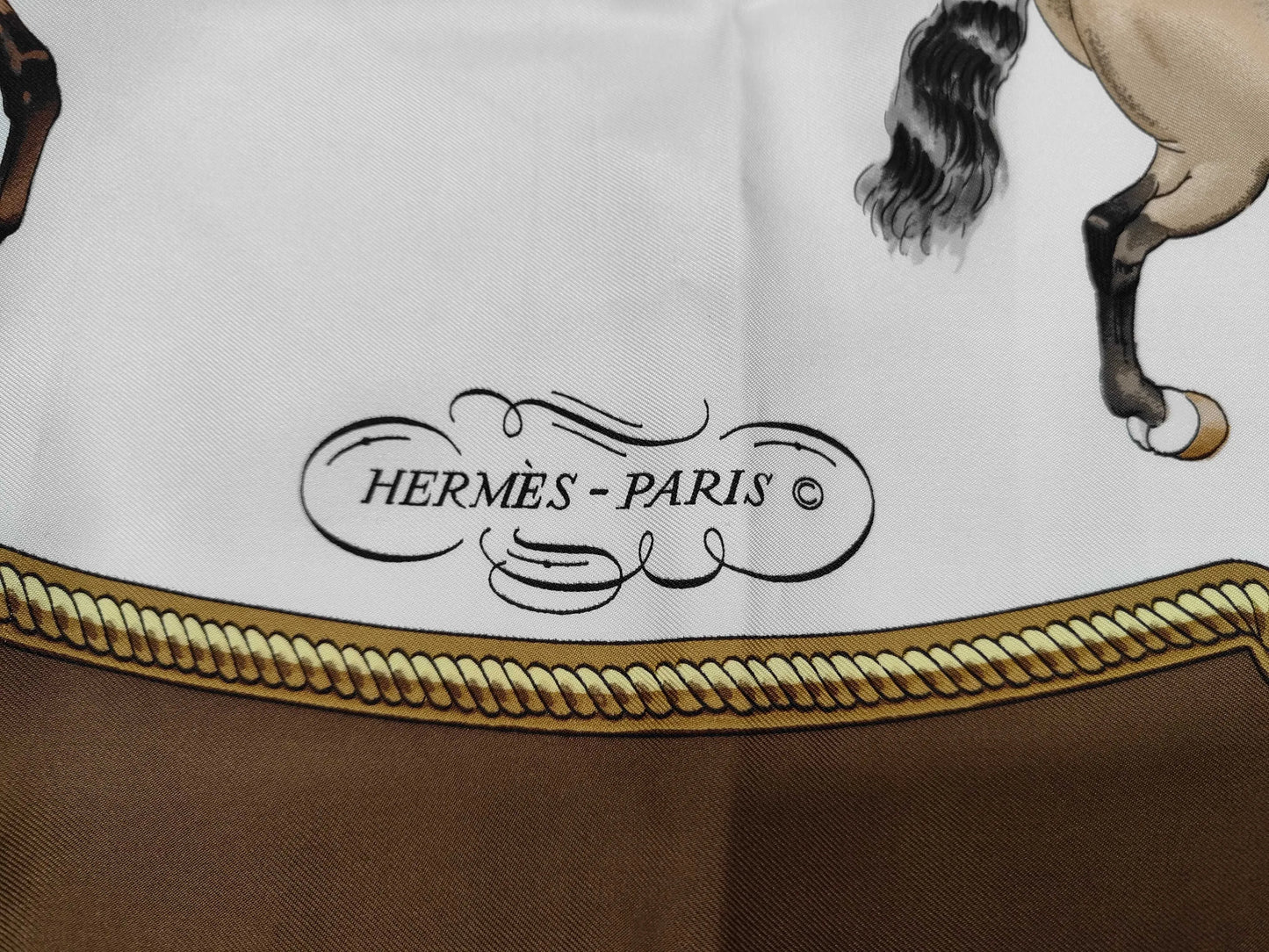 Hermes Carré 90 Silk multicolor, Multicolour, Silk, Scarf