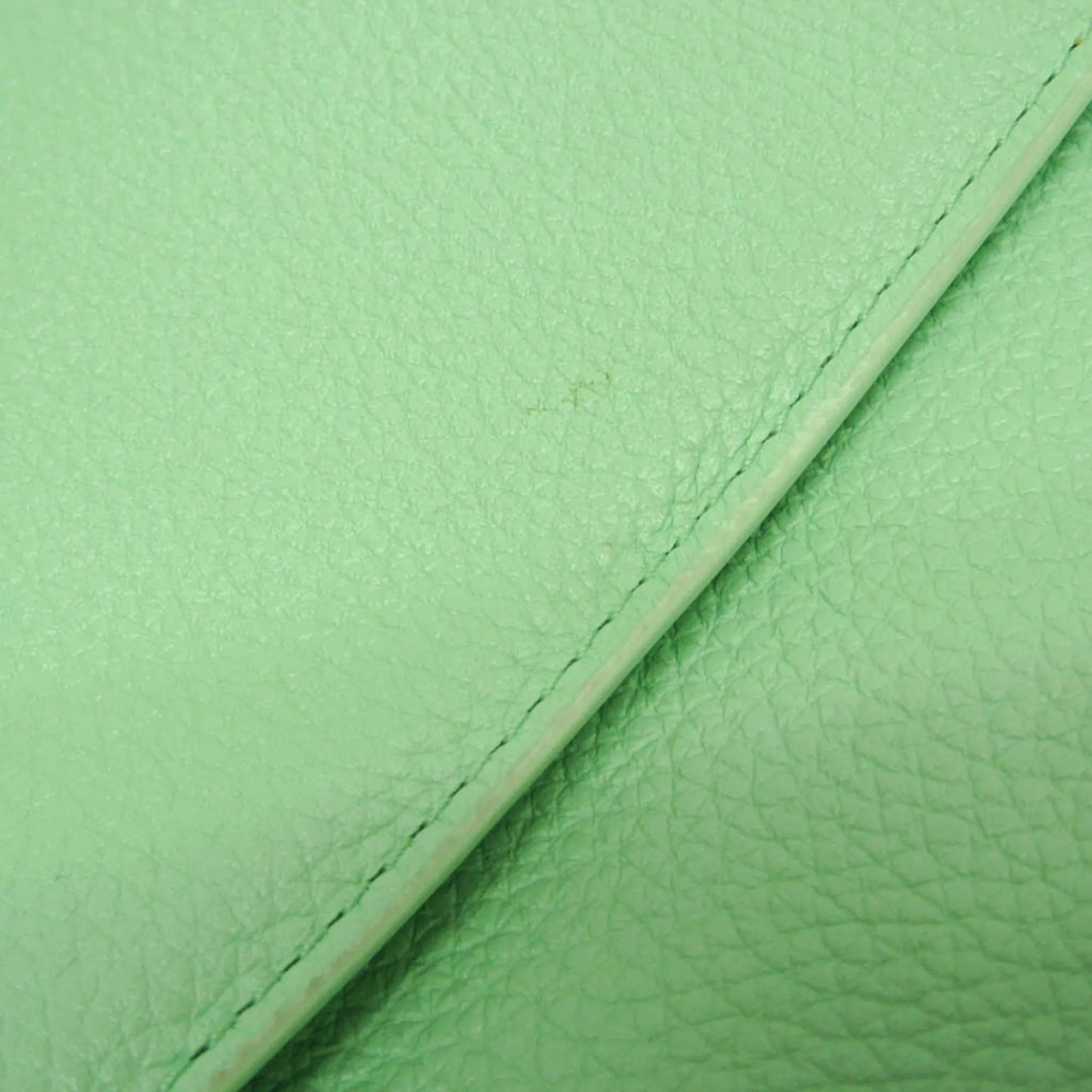 Bottega Veneta Mount Leather, Green, Leather, Shoulder Bag