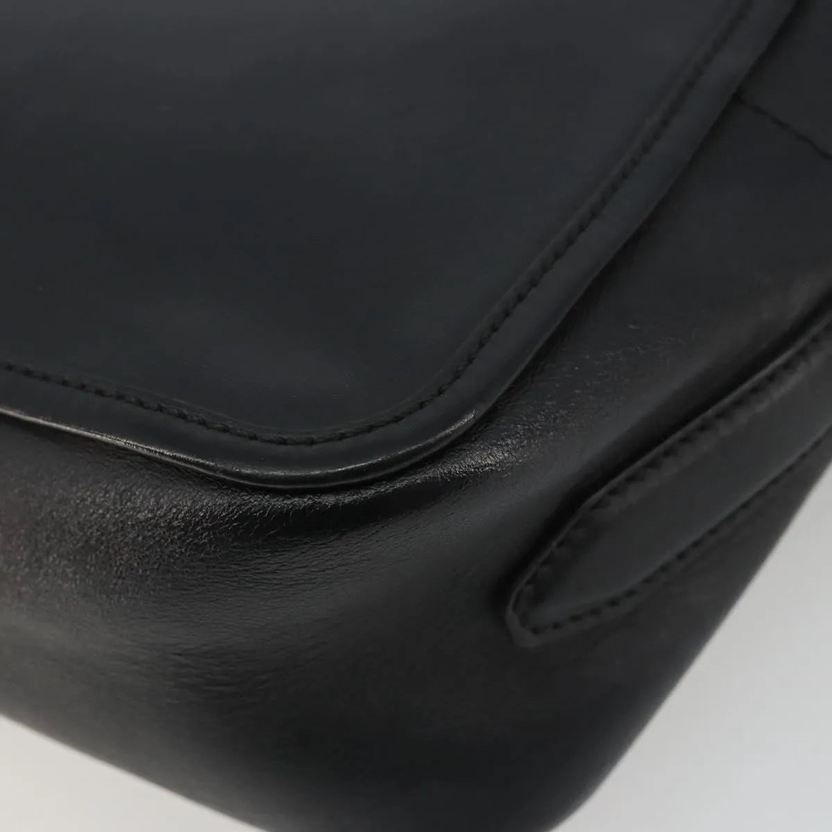 Fendi F is Fendi Camera Leather, Navy, Leather, Shoulder Bag