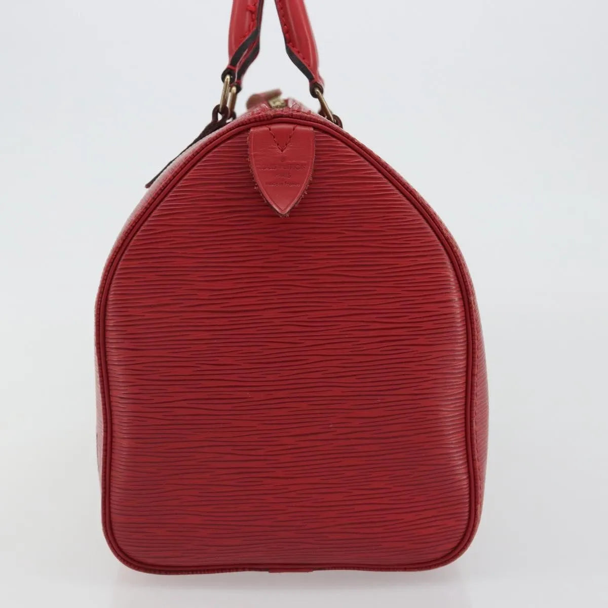 Louis Vuitton Speedy Epi Leather, Red, Leather, Handbag