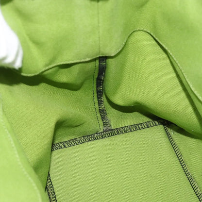 Bottega Veneta Vintage Canvas, Green, Canvas, Tote Bag