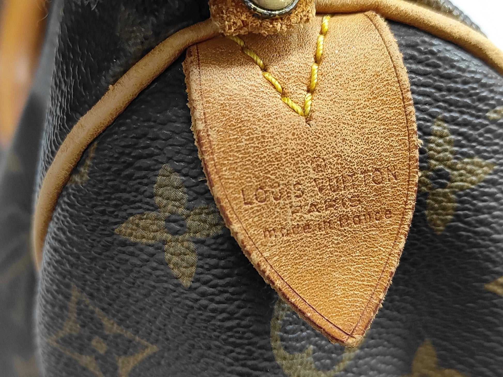 Louis Vuitton Speedy Monogram, Brown, Canvas, Handbag