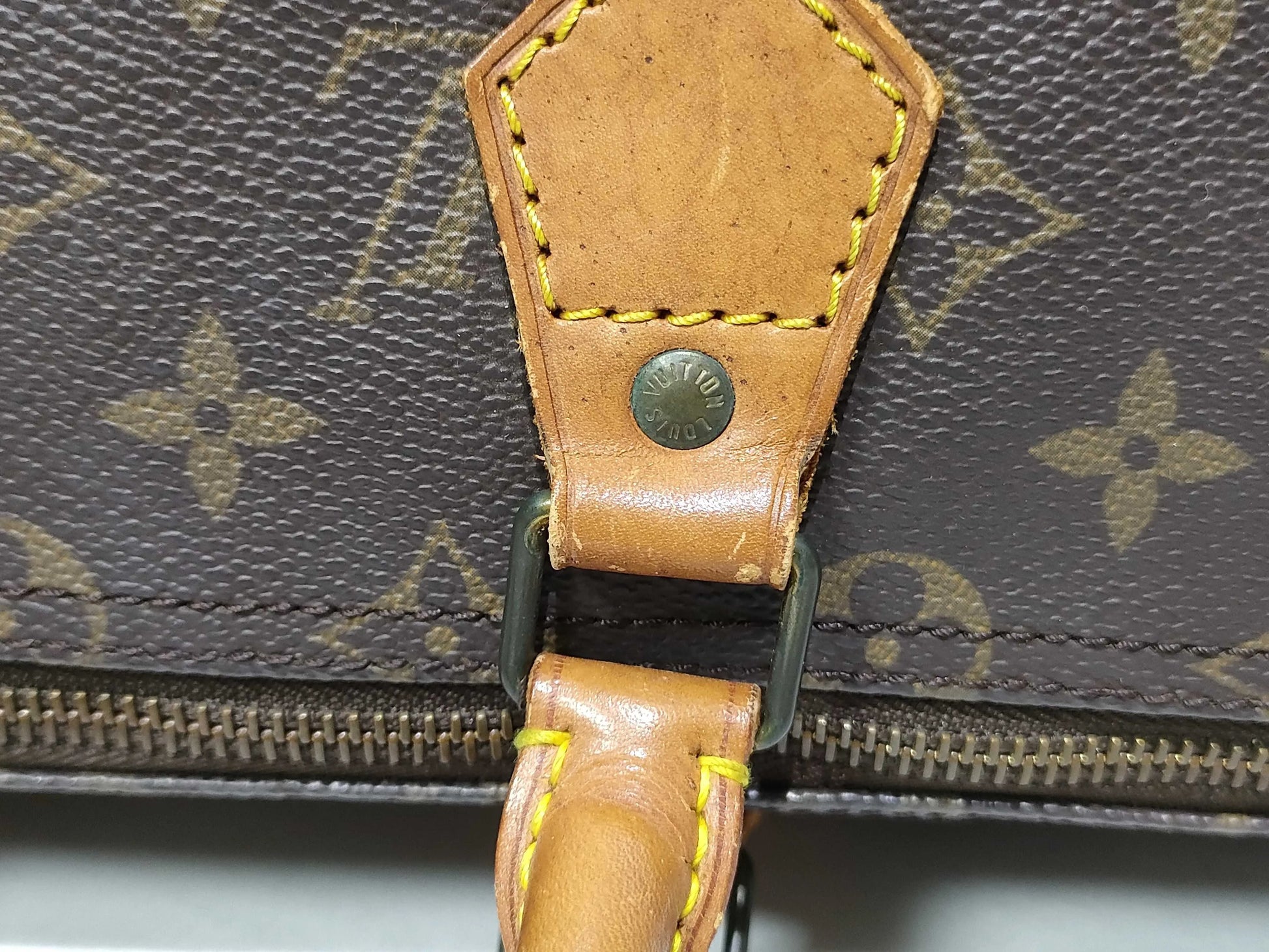 Louis Vuitton Speedy Monogram Canvas, Brown, Canvas, Handbag