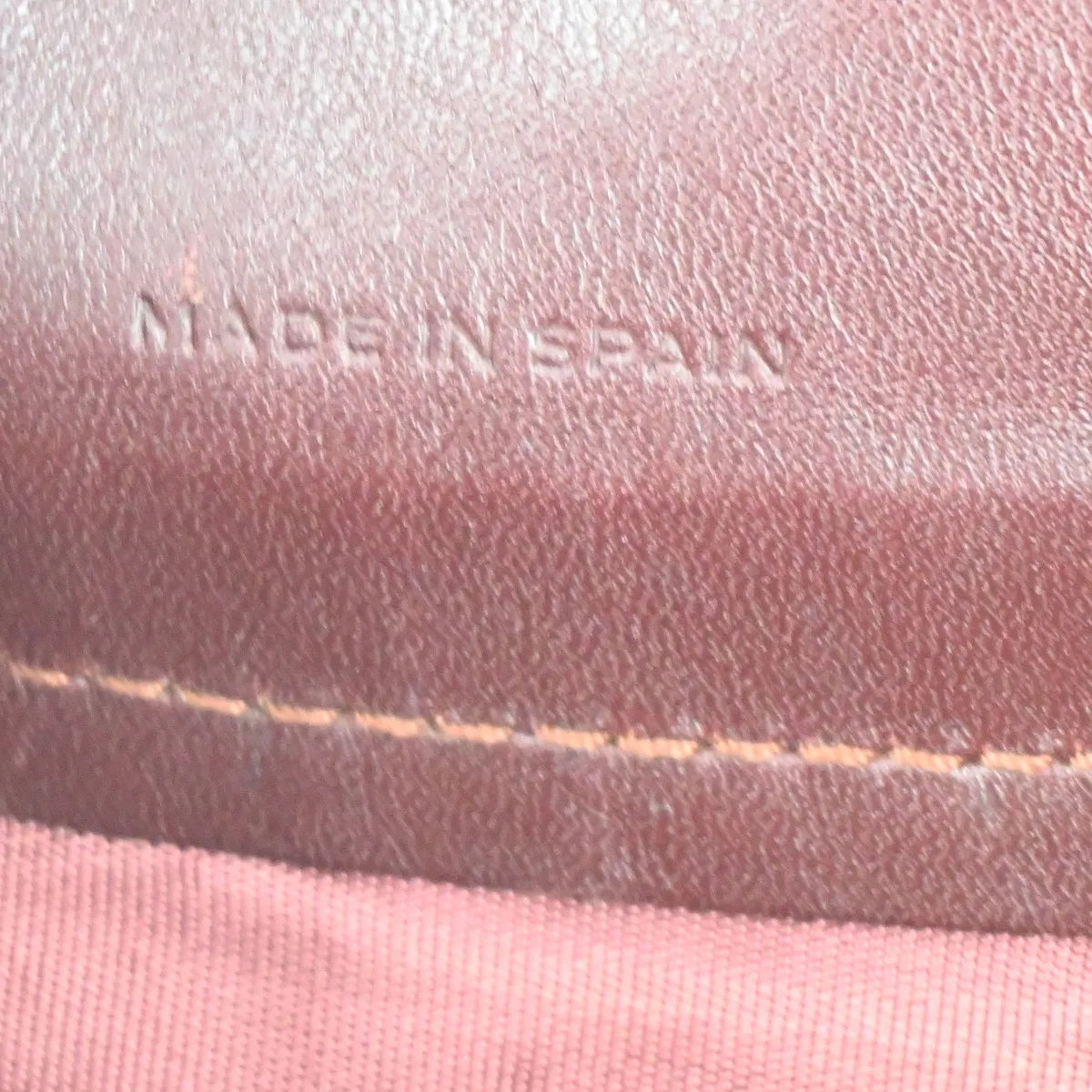 Cartier Must de cartier Leather, Red, Leather, Shoulder Bag