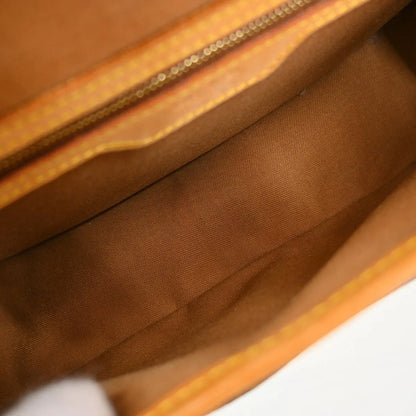 Louis Vuitton Sologne Monogram Canvas, Brown, Canvas, Shoulder Bag