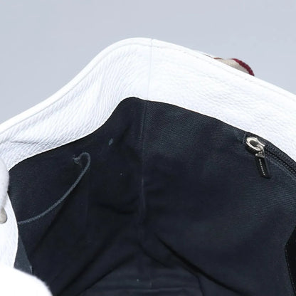 Burberry Vintage Leather, White, Leather, Shoulder Bag