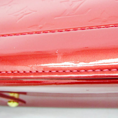 Louis Vuitton Alma Monogram Vernis, Red, Patent Leather, Handbag