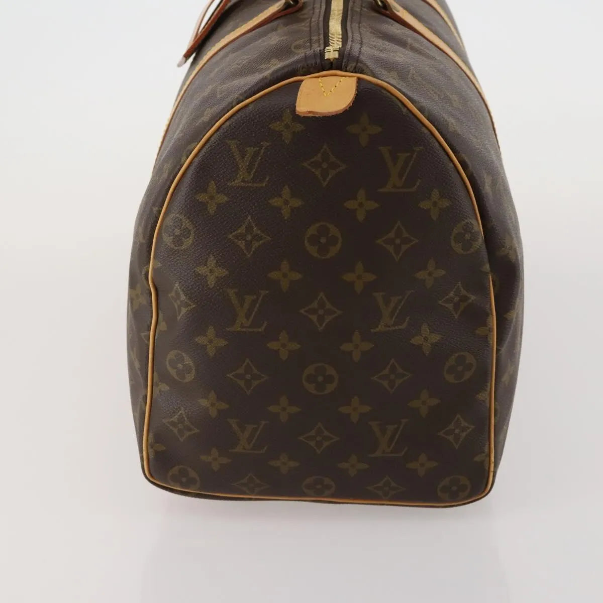 Louis Vuitton Keepall Monogram Canvas, Brown, Canvas, Travel Bag