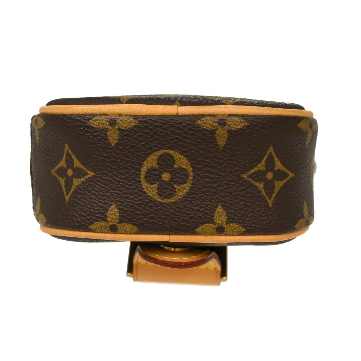 Louis Vuitton Pochette Gange Monogram Canvas, Brown, Canvas, Clutch