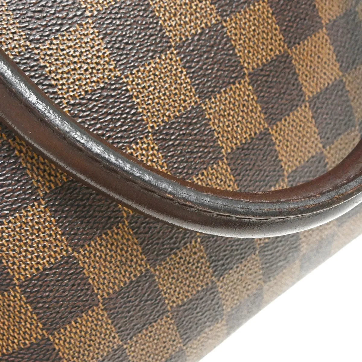 Louis Vuitton Brera Damier, Brown, Canvas, Handbag