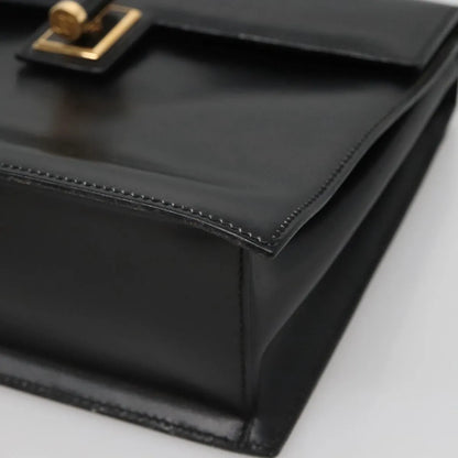 Gucci Vintage Leather, Black, Leather, Handbag