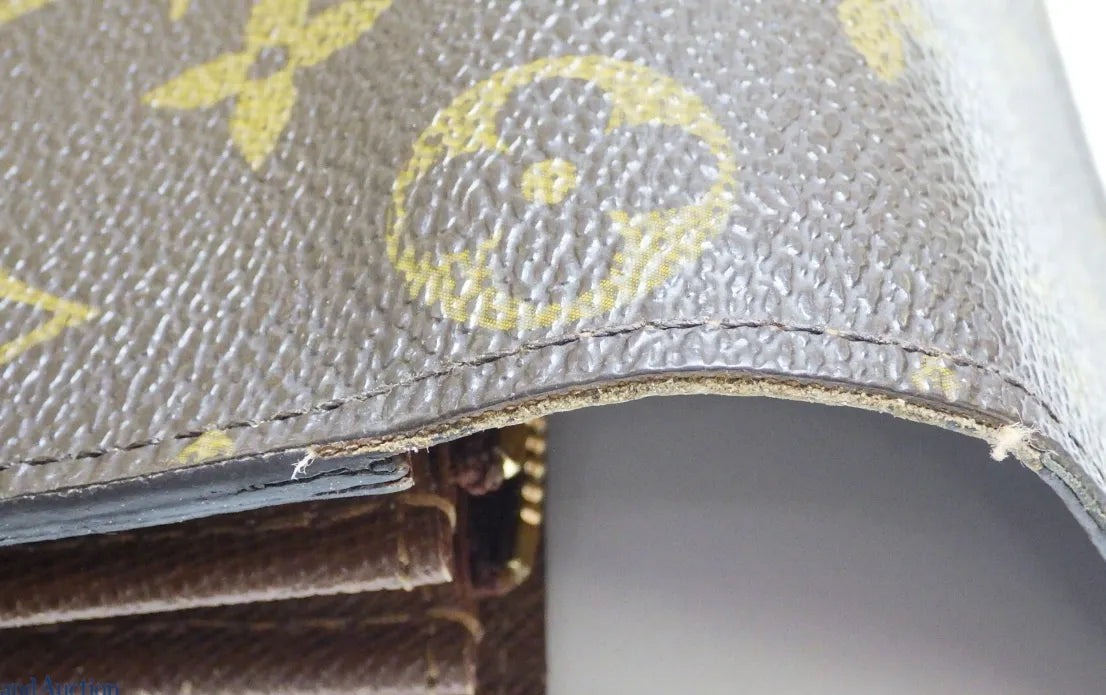 Louis Vuitton Vintage Sarah Monogram Canvas, Brown, Canvas, Wallet