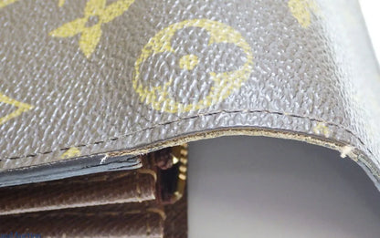 Louis Vuitton Vintage Sarah Monogram Canvas, Brown, Canvas, Wallet