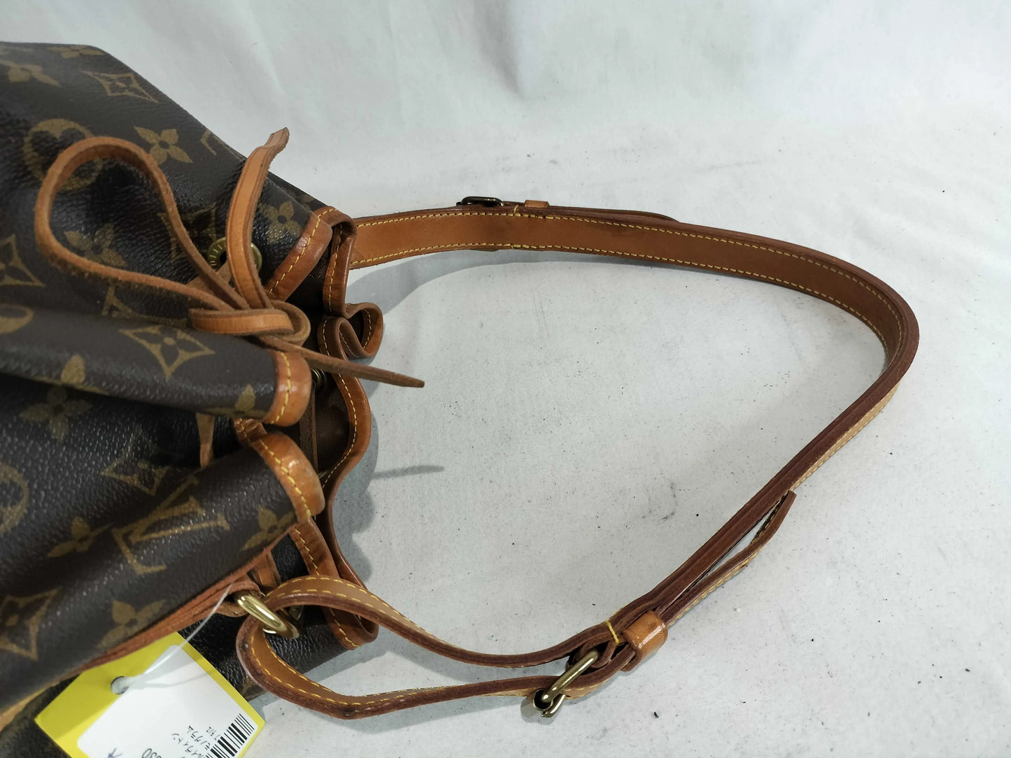 Louis Vuitton Petit Noe Monogram Canvas, Brown, Canvas, Shoulder Bag
