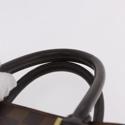 Louis Vuitton Triana Damier, Brown, Canvas, Handbag