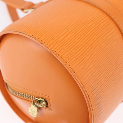 Louis Vuitton Soufflot Epi Leather, Orange, Leather, Handbag