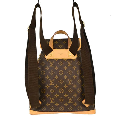Louis Vuitton Bosphore Monogram Canvas, Brown, Canvas, Backpack