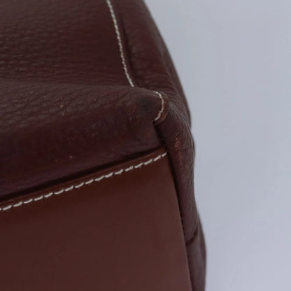 Burberry Vintage Leather, Brown, Leather, Tote Bag