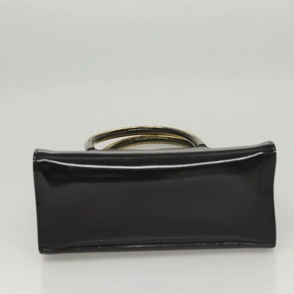 Salvatore Ferragamo Vintage Patent leather, Black, Patent Leather, Handbag