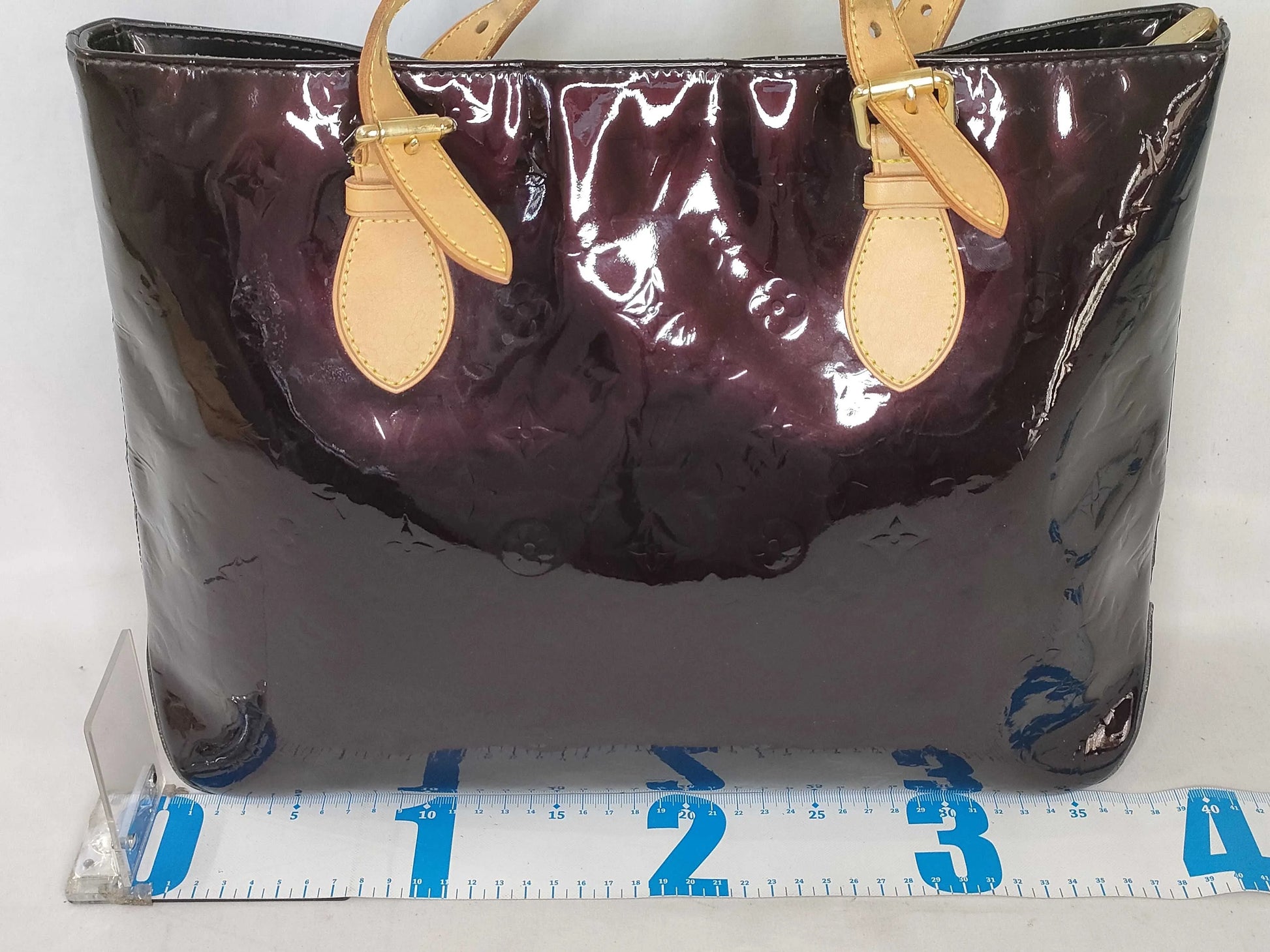 Louis Vuitton Brentwood Monogram Vernis, Other, Patent Leather, Tote Bag