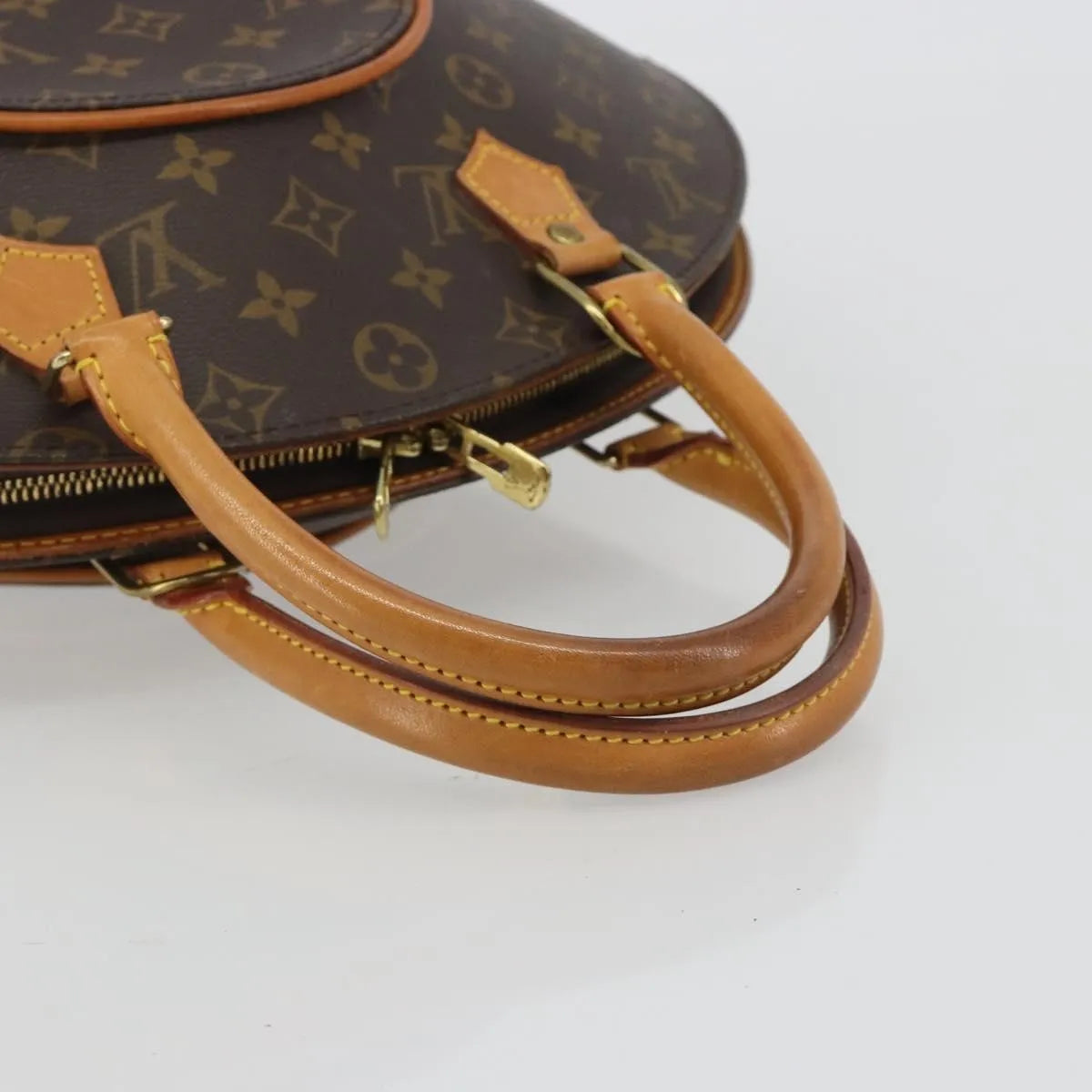 Louis Vuitton Ellipse Monogram Canvas, Brown, Canvas, Handbag