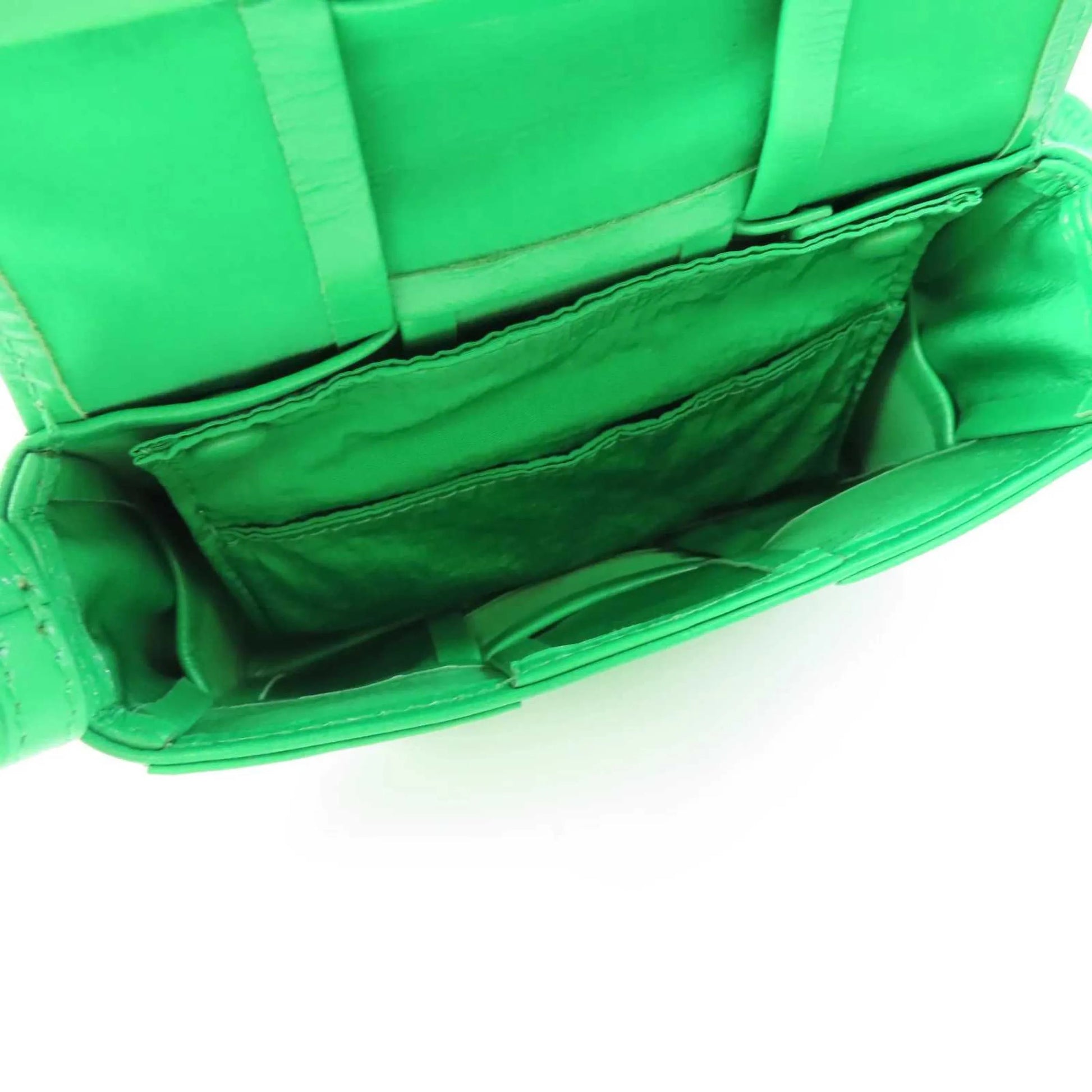 Bottega Veneta Candy Cassette Maxi Intrecciato Leather, Green, Leather, Crossbody Bag