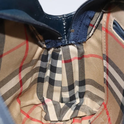 Burberry Vintage Canvas, Navy, Canvas, Shoulder Bag