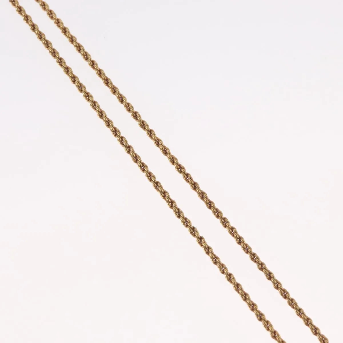 Christian Dior CD Pendant Gold-plated, Gold, Gold Plated, Necklace