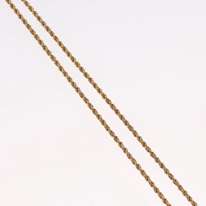 Christian Dior CD Pendant Gold-plated, Gold, Gold Plated, Necklace