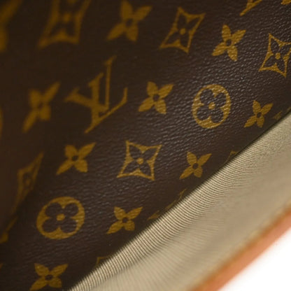Louis Vuitton Deauville Monogram Canvas, Brown, Canvas, Handbag