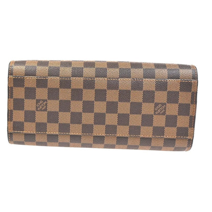 Louis Vuitton Triana Damier, Brown, Leather, Handbag
