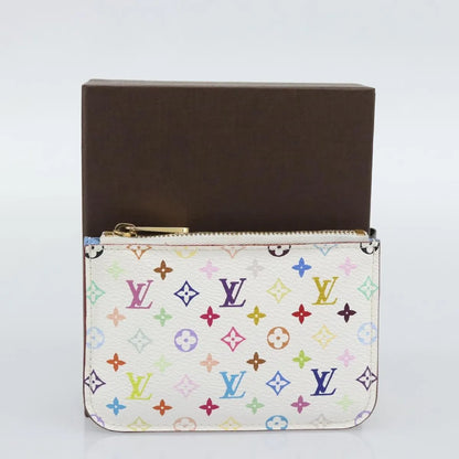 Louis Vuitton Key Pouch NM Monogram Multicolor, Multicolour, Canvas, Clutch