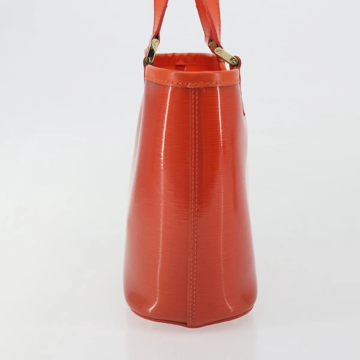 Louis Vuitton Plage Lagoon Bay Vinyl Epi Leather, Orange, Leather, Tote Bag