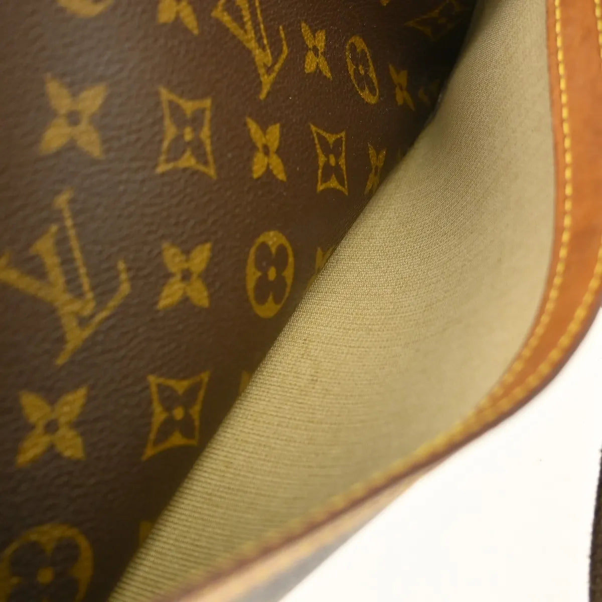 Louis Vuitton Reporter Monogram, Brown, Canvas, Shoulder Bag