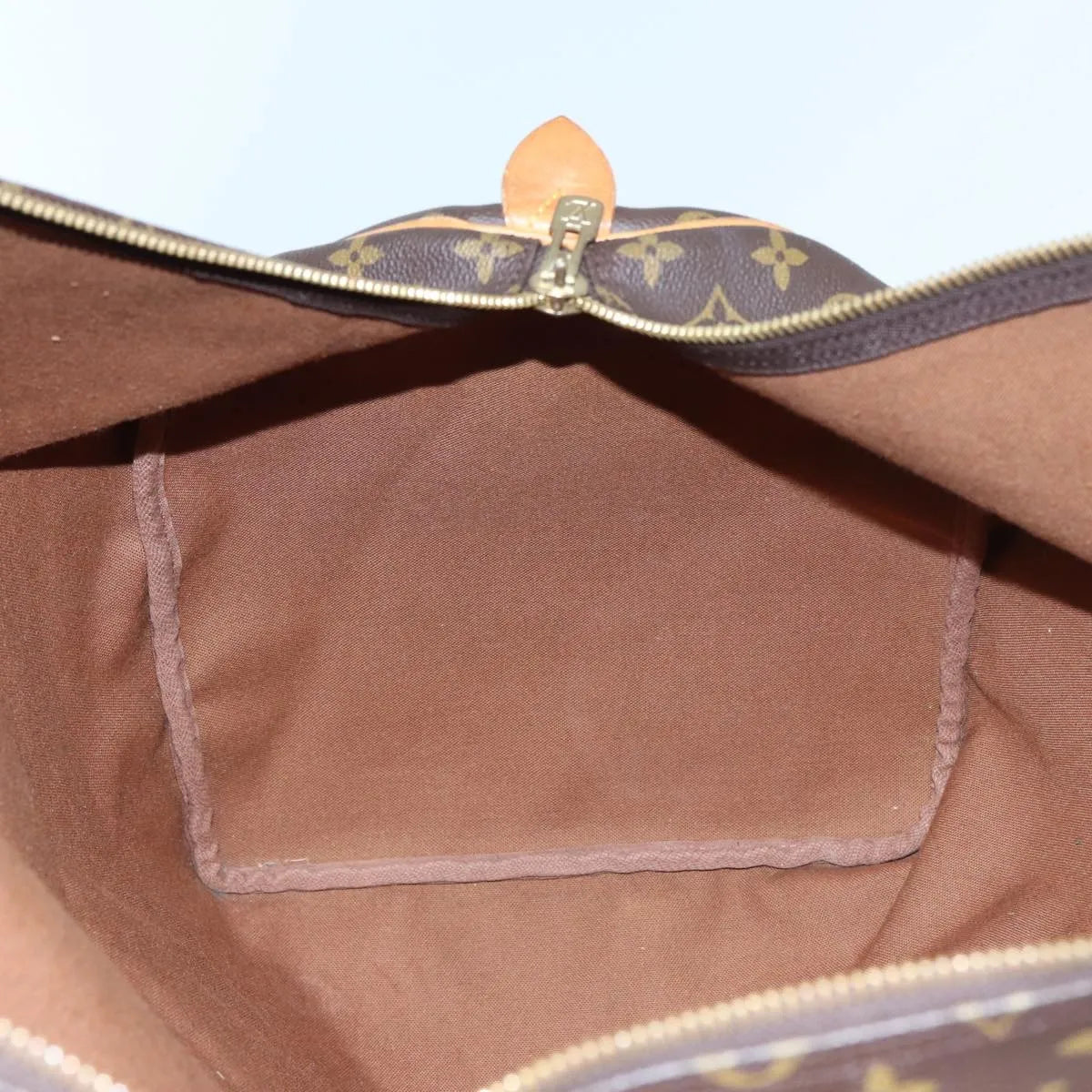 Louis Vuitton Keepall Monogram Canvas, Brown, Canvas, Travel Bag
