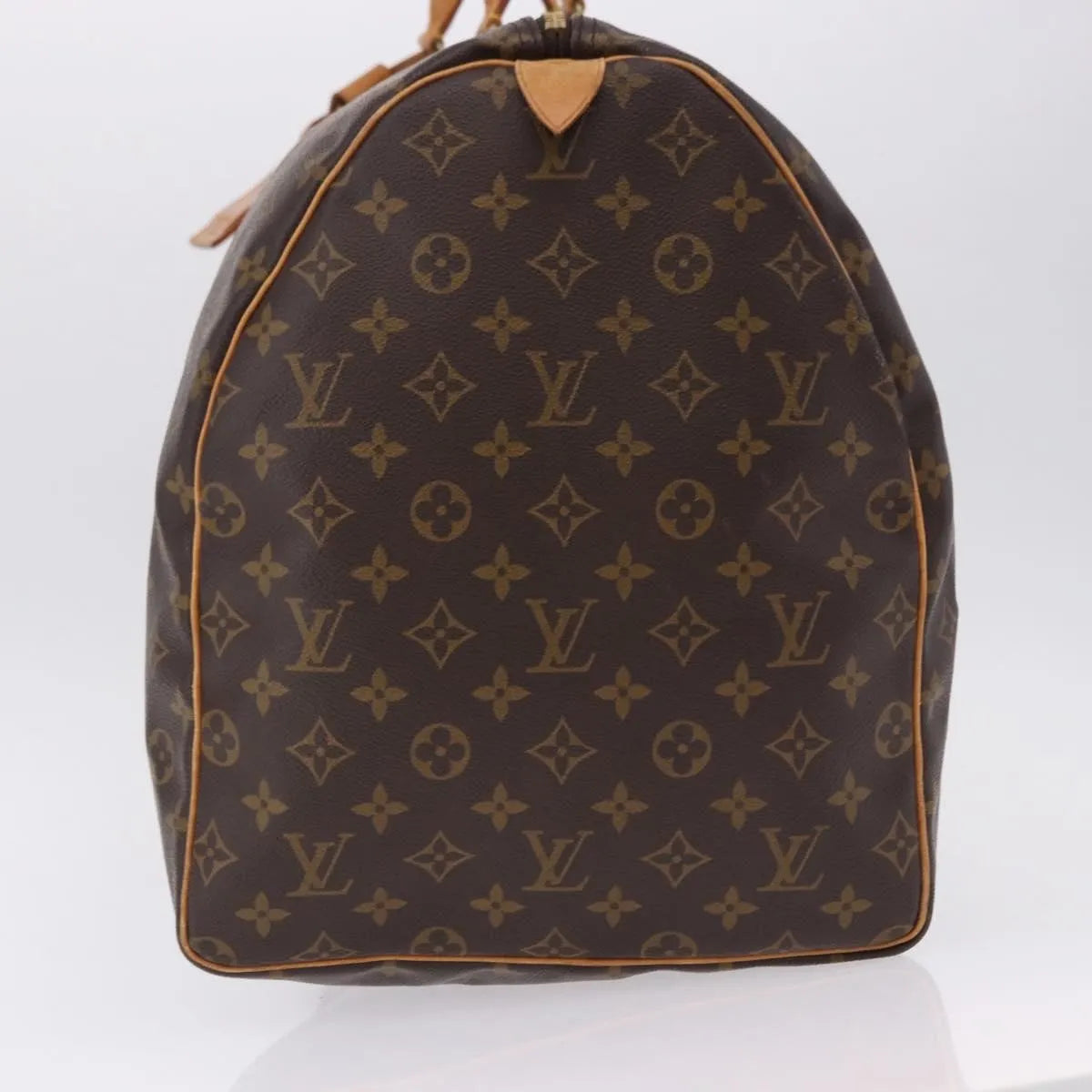 Louis Vuitton Keepall Monogram, Brown, Canvas, Travel Bag