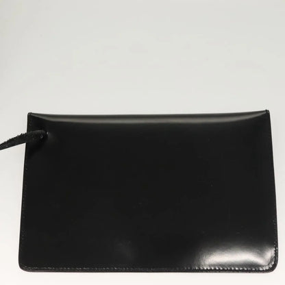 Salvatore Ferragamo Gancini Patent Leather, Black, Patent Leather, Backpack