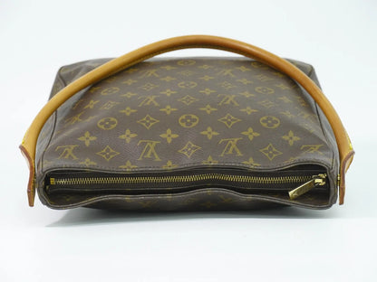 Louis Vuitton Monogram Looping Monogram Canvas, Brown, Canvas, Shoulder Bag