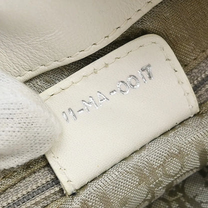 Christian Dior Vintage Lady Dior Cannage Quilt Lambskin, White, Leather, Handbag