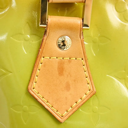 Louis Vuitton Houston Monogram Vernis, Yellow, Patent Leather, Tote Bag